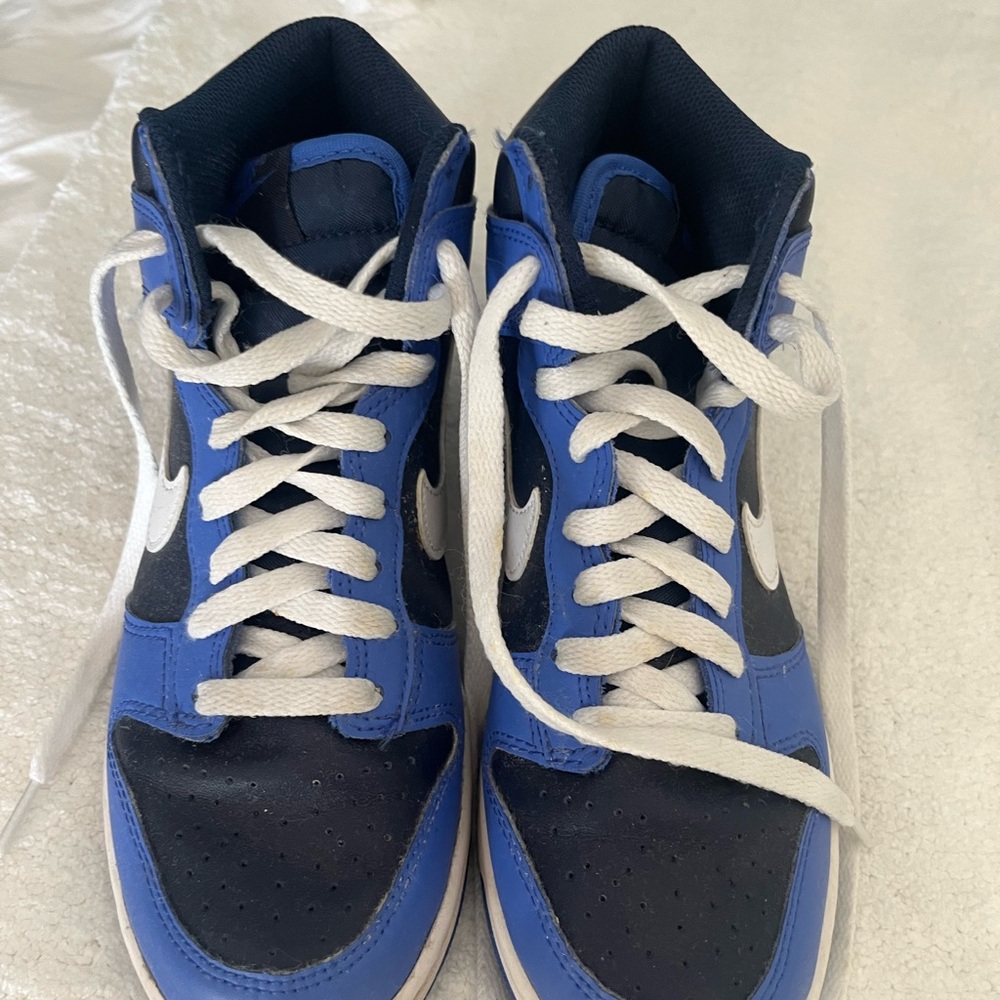 Nike Kids Sneakers - Blue and Black